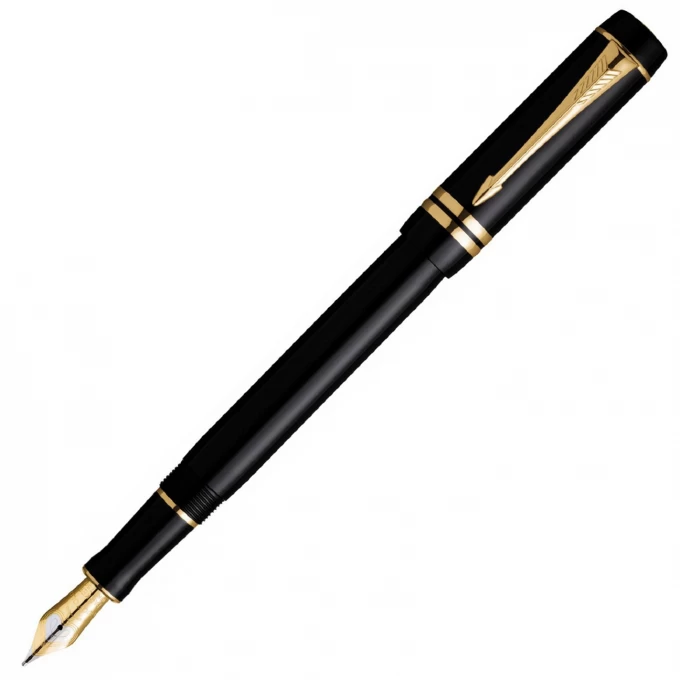Перьевая ручка PARKER DUOFOLD F74 INTERNATIONAL BLACK GT F S0690410 Перьевая ручка PARKER DUOFOLD F74 INTERNATIONAL BLACK GT F S0690410