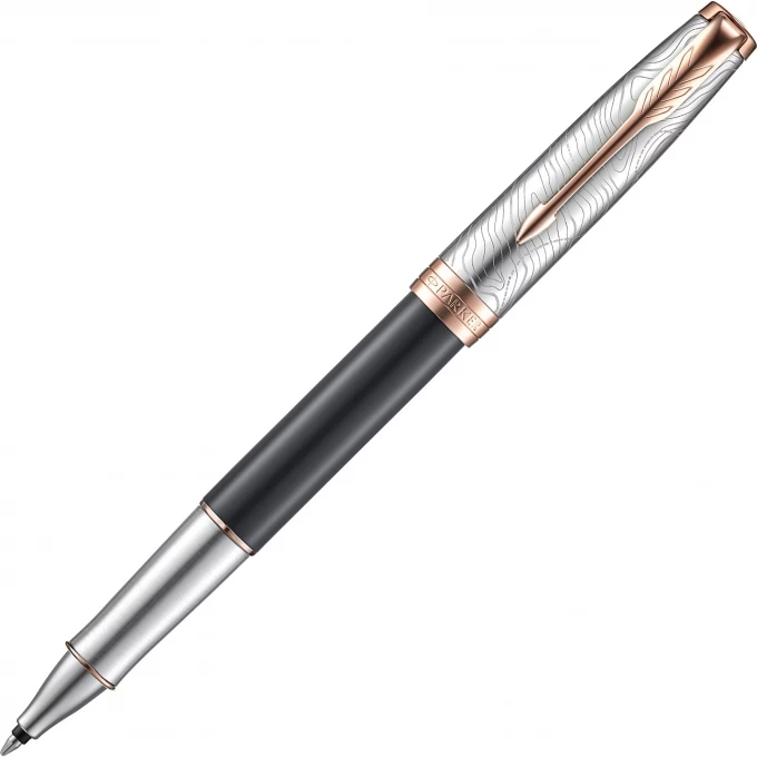Ручка-роллер PARKER SONNET SPECIAL EDITION STRATUM GREY PGT, F 2054828 Ручка-роллер PARKER SONNET SPECIAL EDITION STRATUM GREY PGT, F 2054828